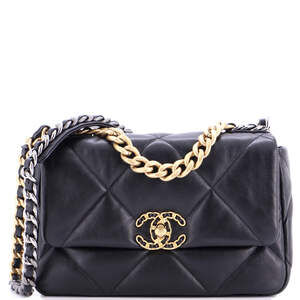 Chanel 19 Flap Bag Quilted Shiny #237538C46B